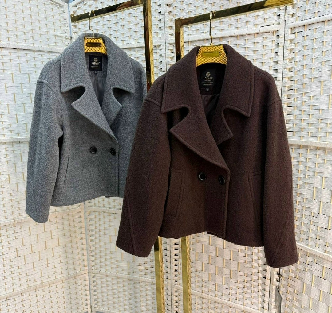 полупальто,полупальто оверсайз,пальто короткое,женское пальто,шерстяное пальто