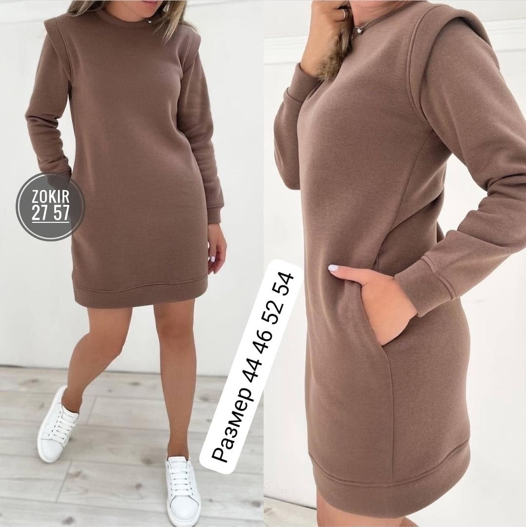 платье-худи женское теплое на флисе,флисовое платье для женщин,платье женское,женское платье ткань флис,туника женская