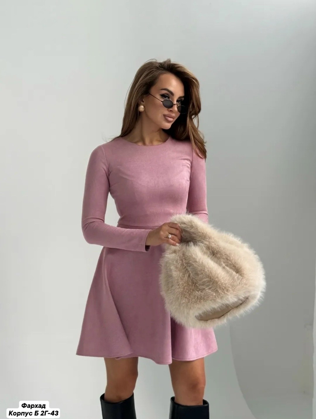 замшевое платье,платье замшевое трапеция мини,платье из замши,повседневные платья,платье