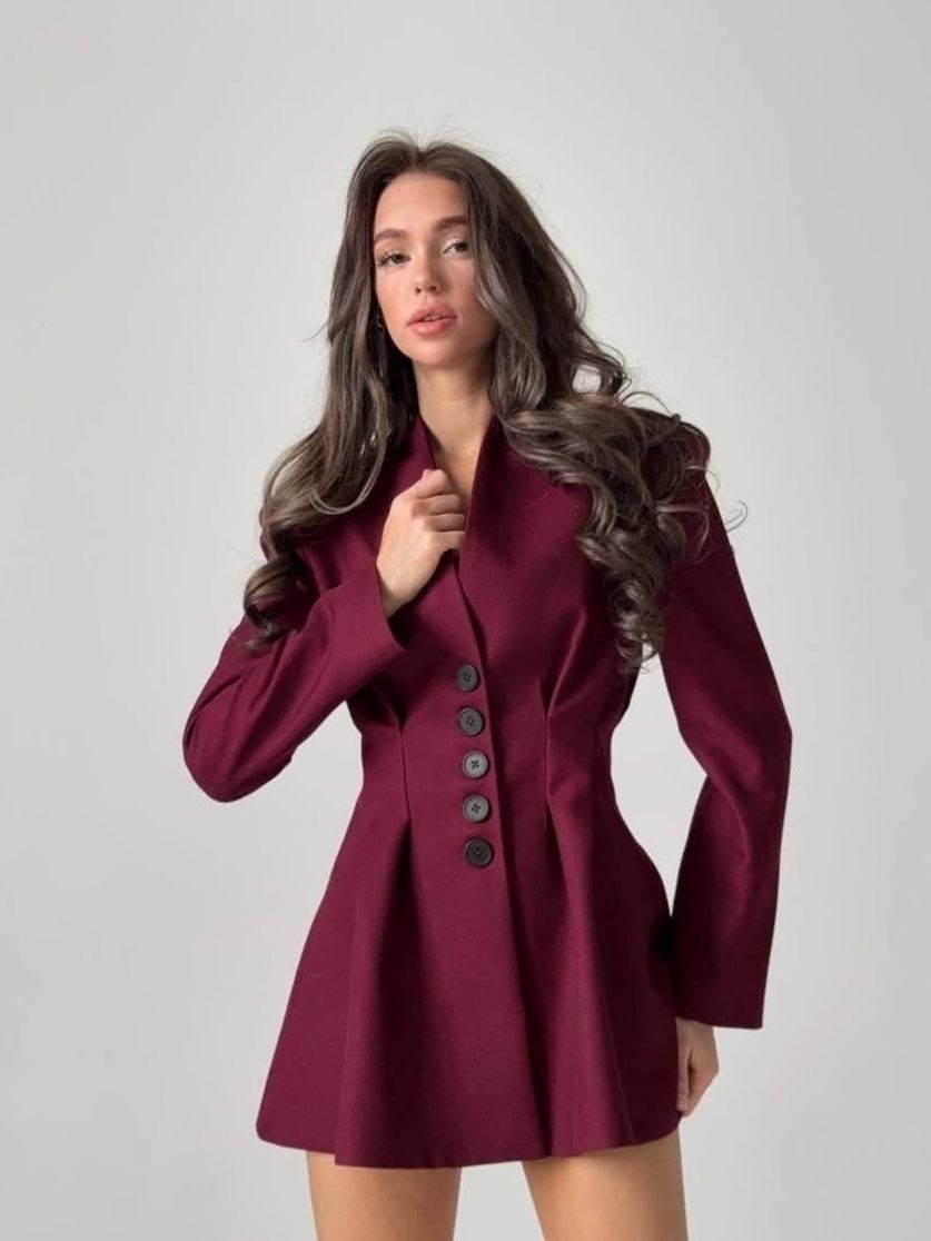 пиджак женский,пиджак приталенный удлиненный в офис aslana by halilova цвет черный,платье-пиджак из плотной костюмной,пиджак приталенный удлиненный в офис aslana by halilova