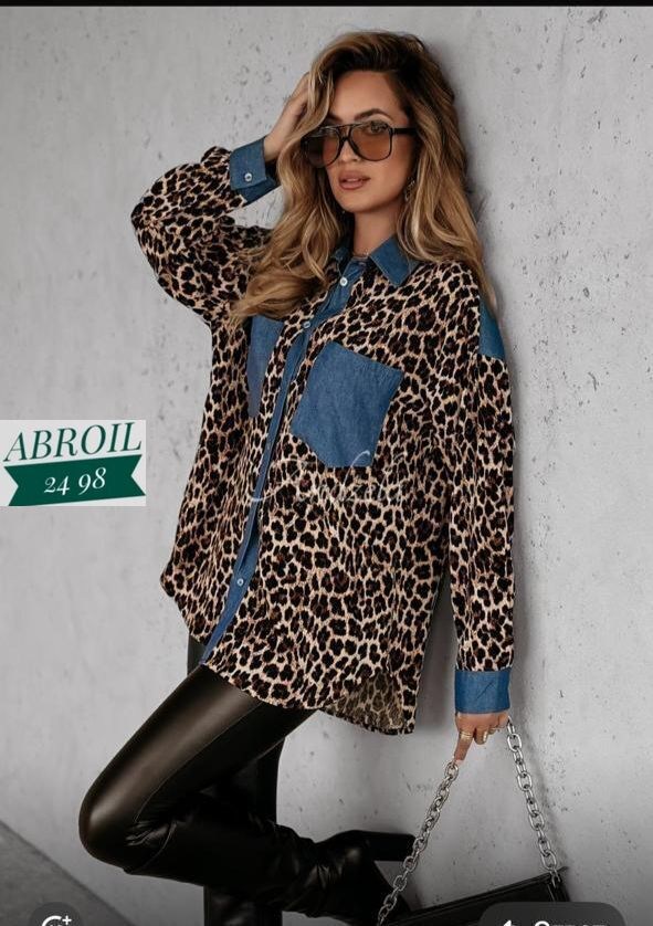 женская джинсовая рубашка,леопардовая рубашка,повседневная рубашка,джинсовая рубашка,женские рубашки
