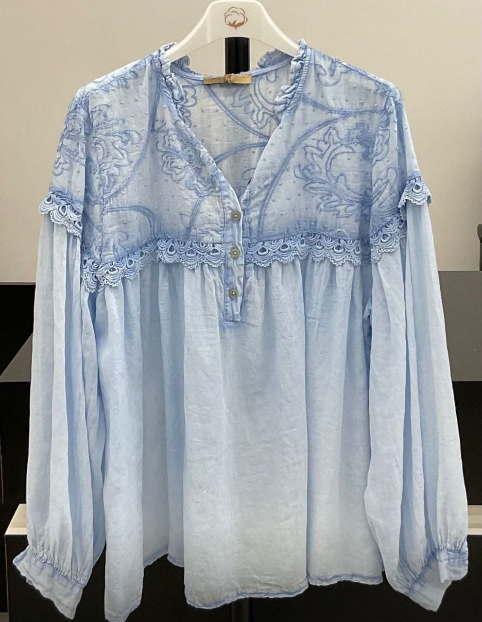 блуза,блузка стильная,блузка с кружевами,шифоновые блузки,блузка голубая