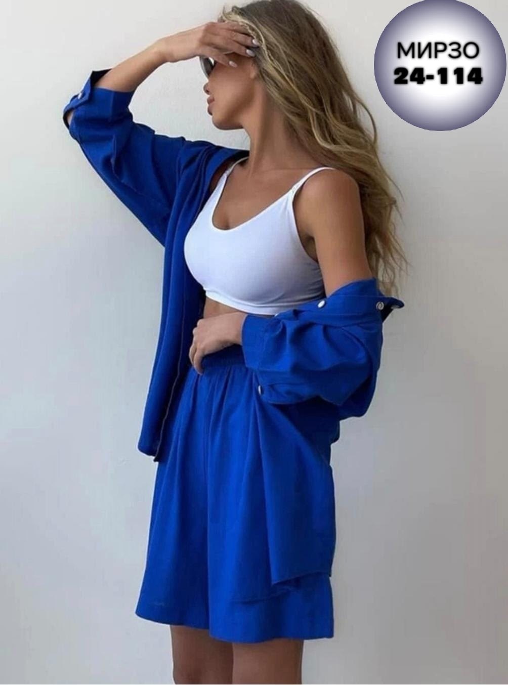 костюм женский летний с шортами и рубашкой из льна,льняной костюм с шортами,модный костюм шорты и рубашка оверсайз,костюм женский с шортами,летний костюм шорты