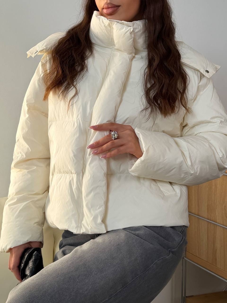 куртка оверсайз,куртка женская,куртка короткая,объемный пуховик,короткий пуховик