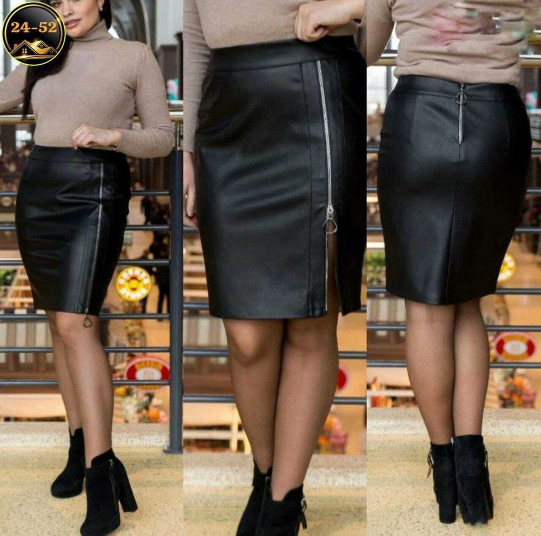 юбка эко кожа,юбка из экокожи,кожаные юбки 2026,кожаная юбка,юбка - эко кожа арт. 11374454