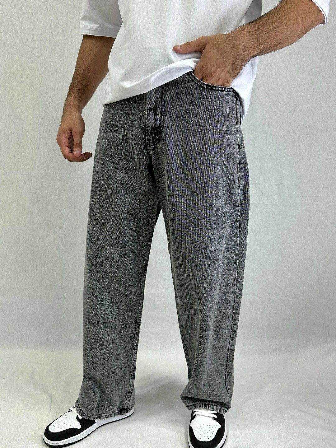 черные широкие джинсы,джинсы широкие,джинсы широкие черные r.koost 320262370,джинсы широкие черные r.koost,брюки джинсовые