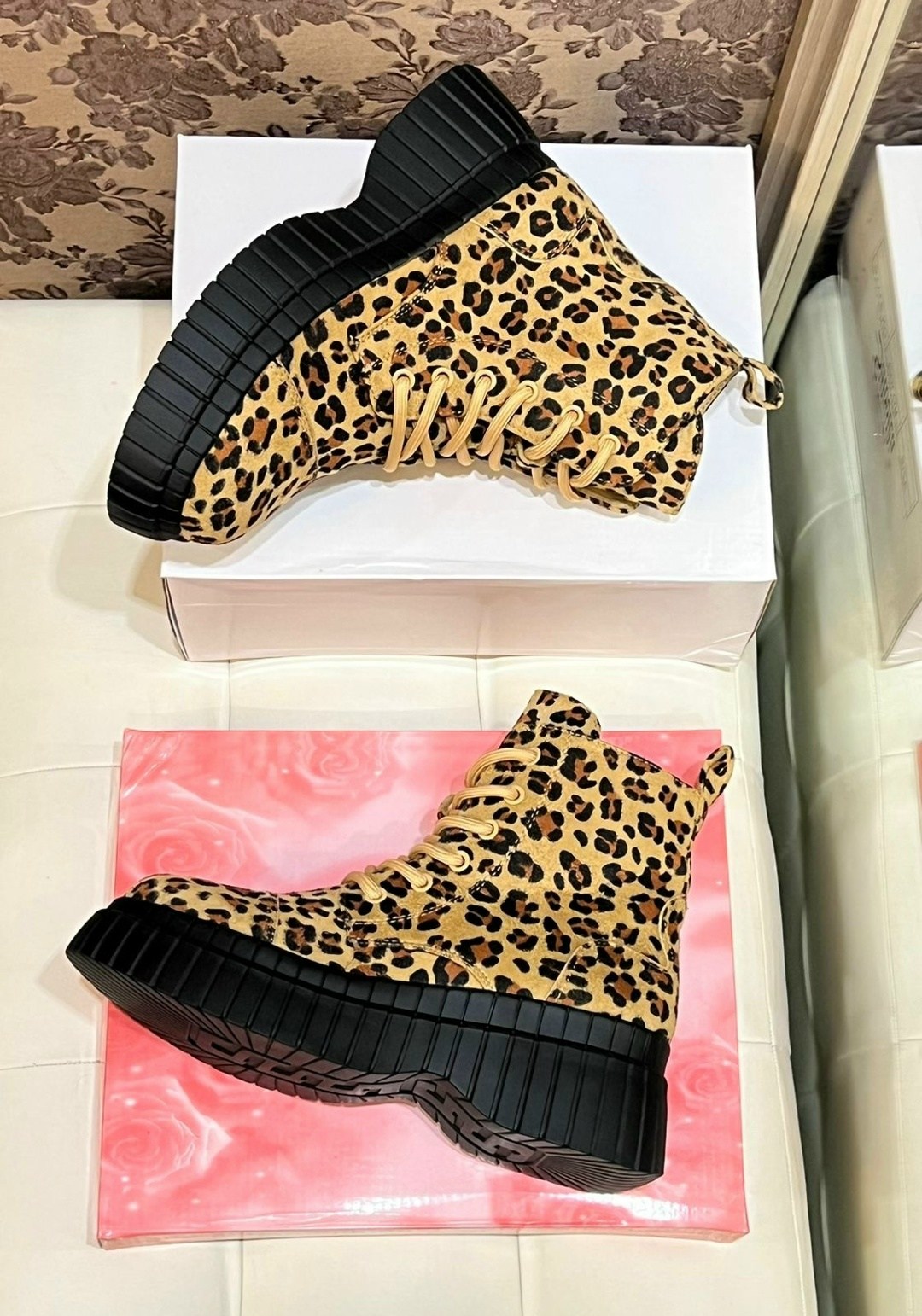 эконика леопардовые ботинки,,ботинки леопардовые,женские ботинки,леопардовые ботинки uterque