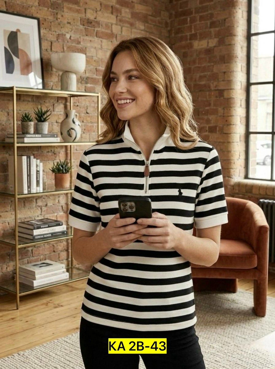 женский джемпер поло,женская кофта,кофта поло,джемпер поло в полоску,джемпера женские