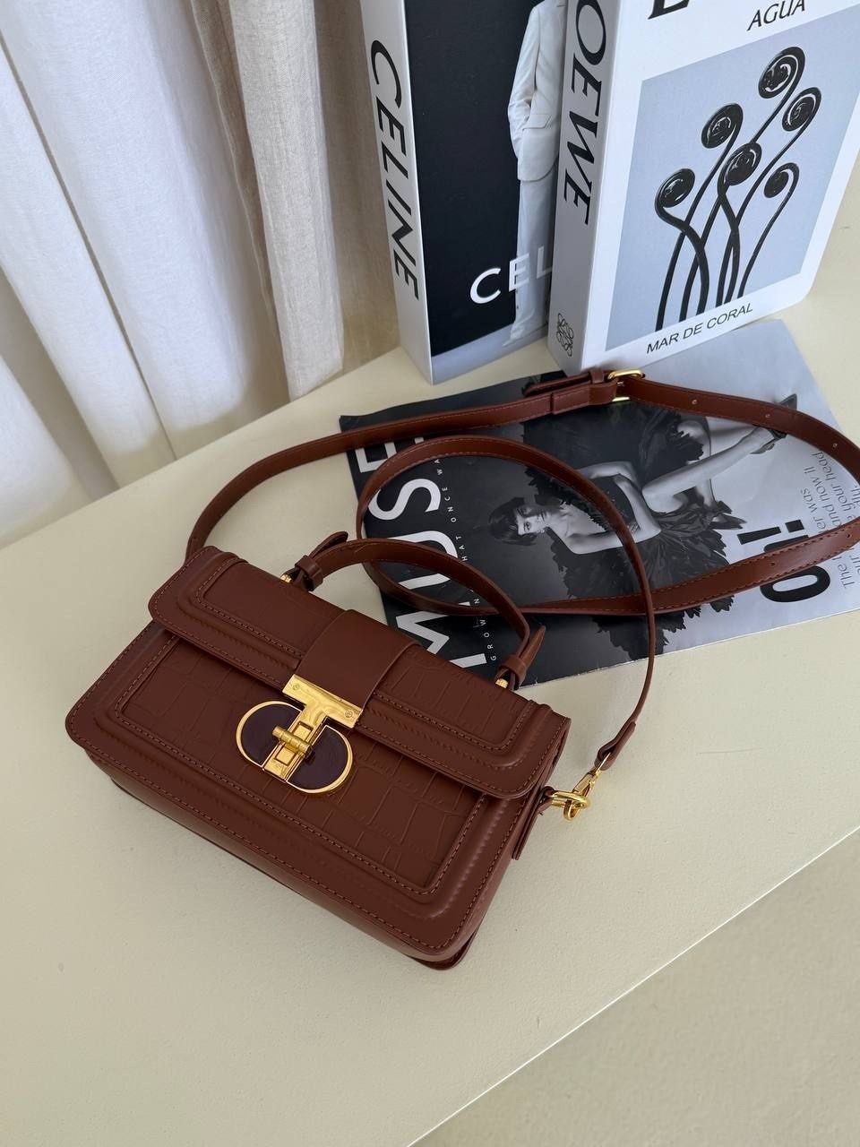 сумка,сумка кросс-боди через плечо flese,сумка через плечо маленькая коричневый,модная сумка,сумка кросс-боди