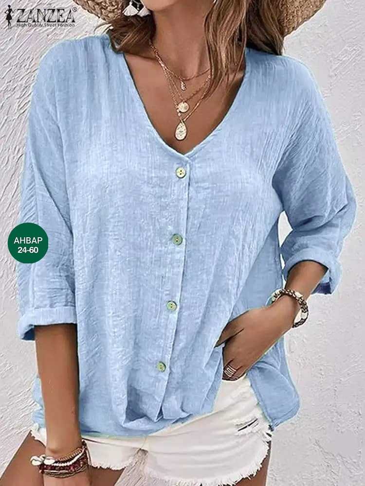 женская летняя блузка,блузка женская,женская блуза,блузка на пуговицах,повседневная женская блузка