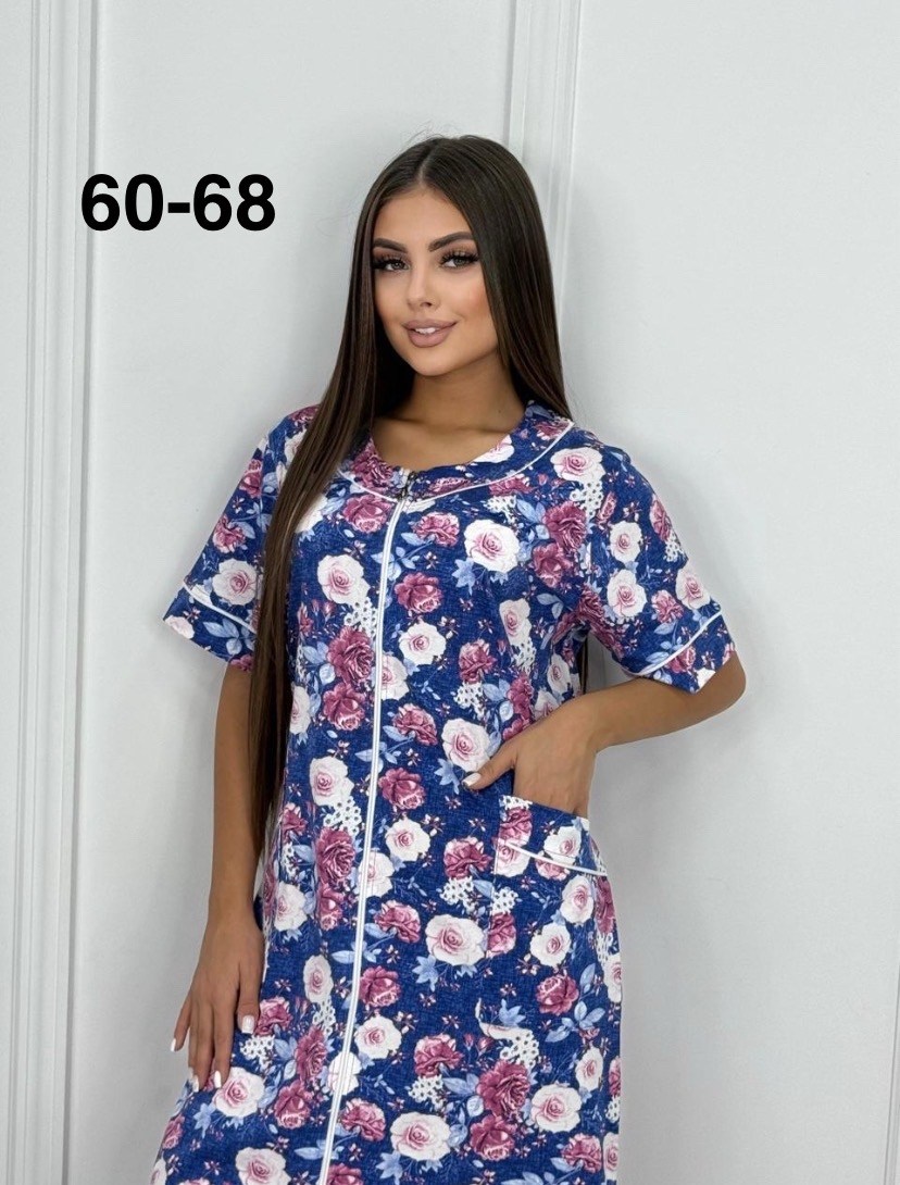 халат женский домашний,халат женский,халат женский домашний на молнии,халат женский на молнии,халат домашние