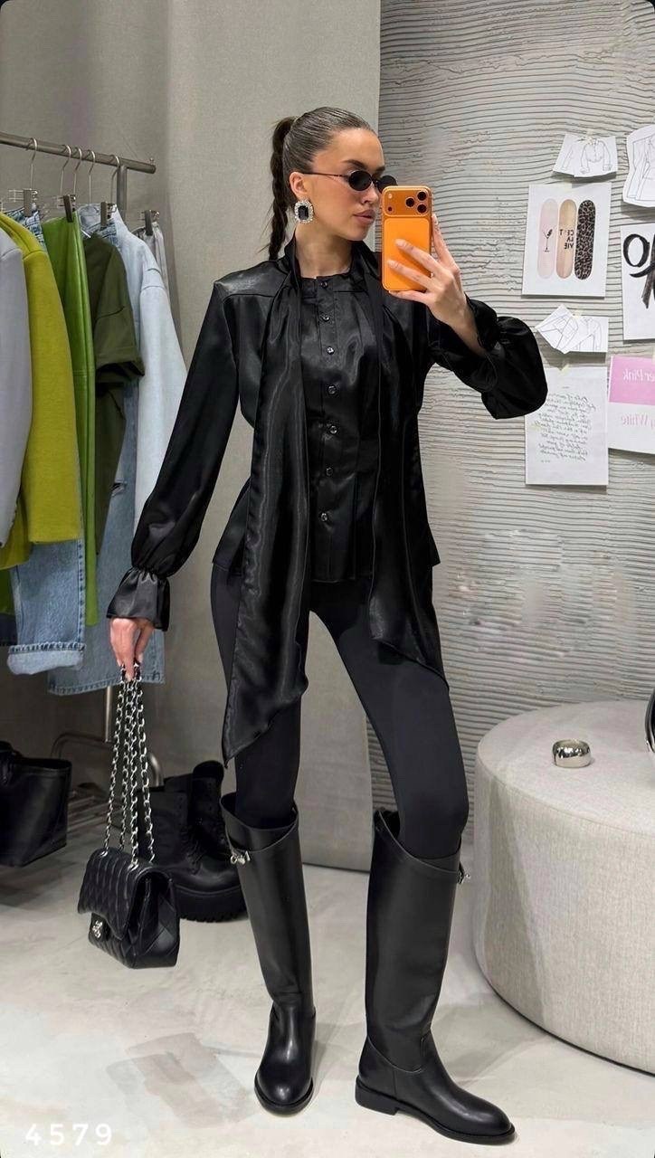 блузка с оборками,блузка с бантом,женская блузка с рюшами белая однотонная с длинным рукавом и бантом,белая блузка с бантом,рубашка с бантом