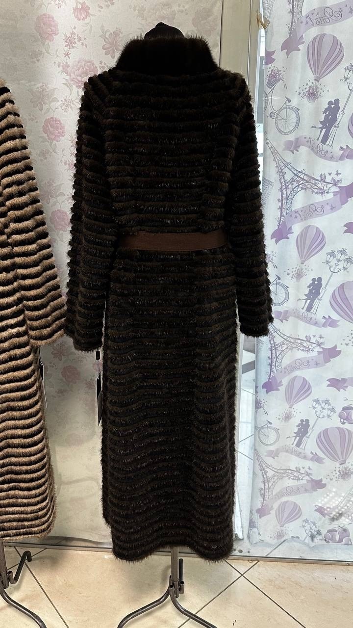 норковое пальто на трикотажной основе,пальто из норки на трикотажной основе,пальто из норки,норковая шуба на трикотажной основе,меховое пальто