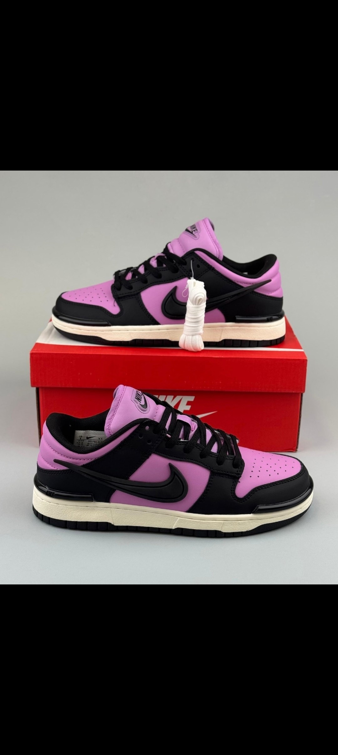 женские кроссовки nike dunk low,кроссовки для скейтбординга dunk унисекс с низким верхом черный/розовый nike,кастомизированные кроссовки nike dunk skateboard women's черный/розовый,кроссовки nike wmns