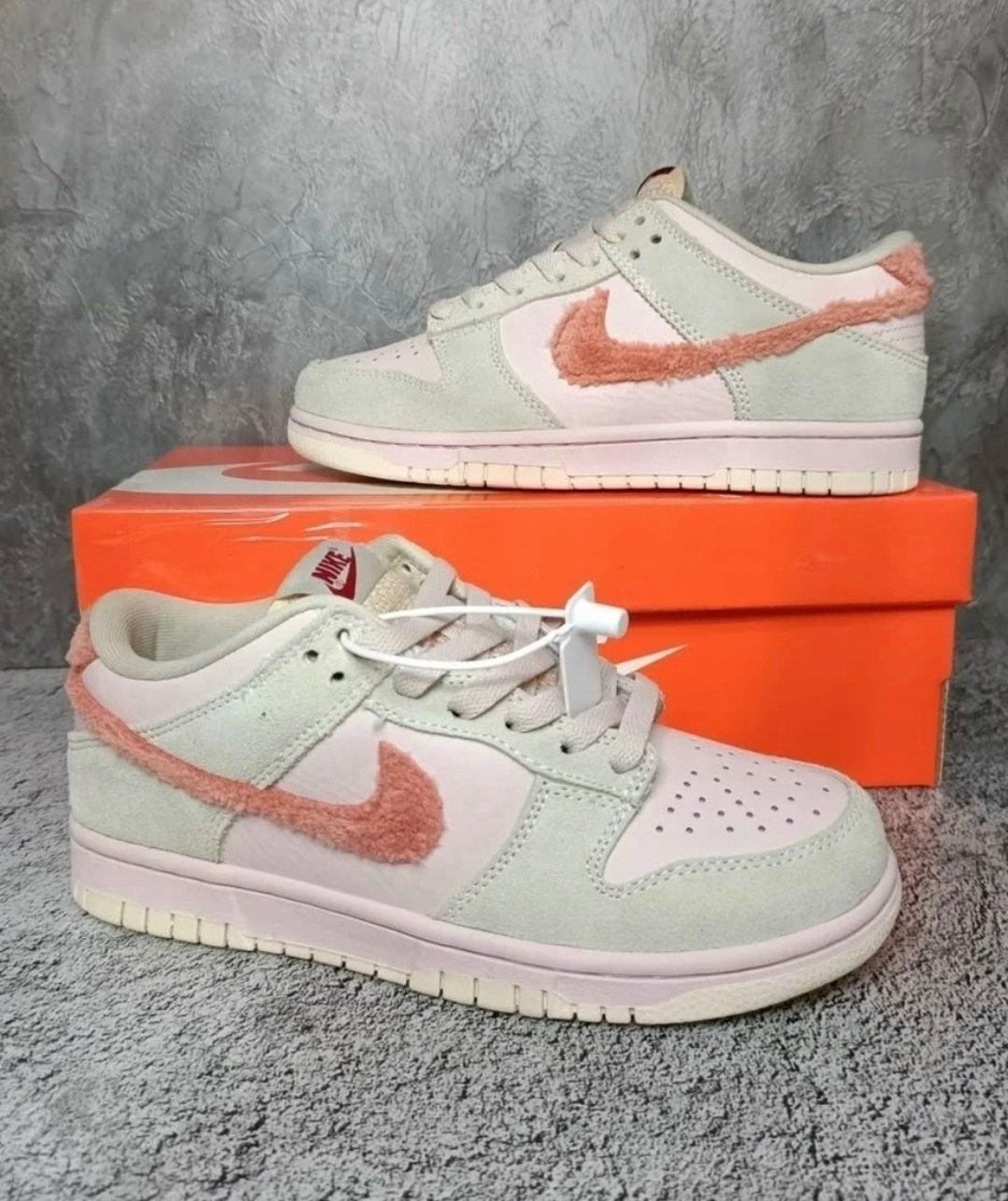nike dunk low fossil rose,кроссовки женские nike dunk low,кроссовки nike dunk low,кроссовки nike dunk low premium 'fossil rose', белый,кроссовки