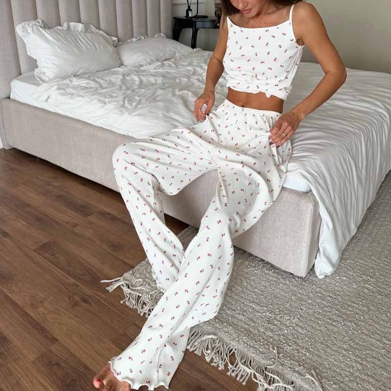 женская домашняя пижама,пижама женская топ,домашняя одежда пижама,пижама женские,пижама женская домашний комплект со штанами и топом