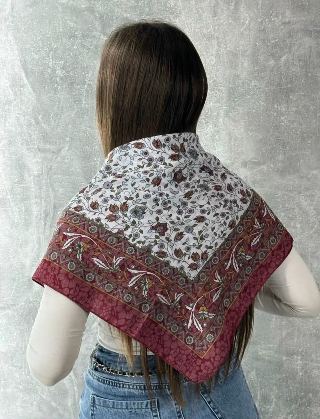 шелковый платок,платок тонкий,платок палантин,платок женский шелковый,палантин тонкий