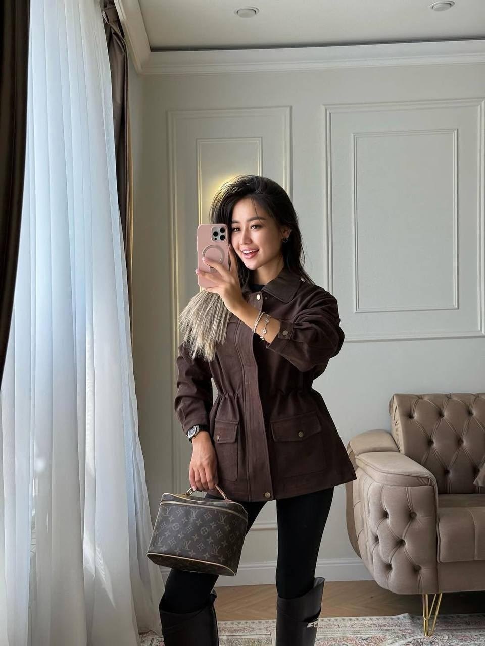 куртка из замши,куртка рабочего тренд замшевая tinaria 313880037,замшевая куртка,куртка женская бежевая,куртка замшевая женская