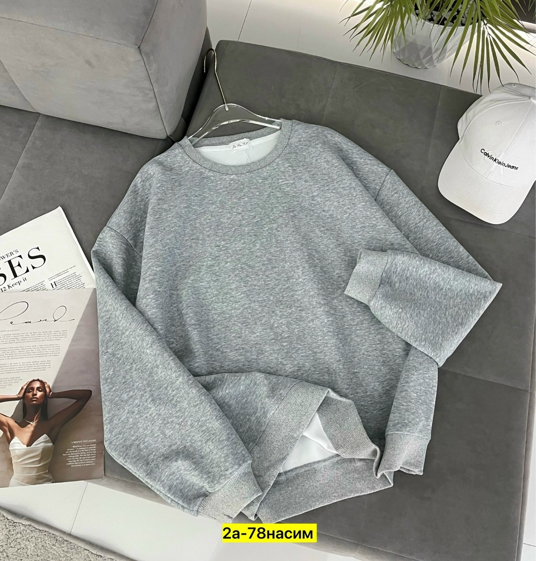 повседневный свитшот,свитшот женская,толстовки свитшот,однотонная толстовка,свитшот однотонный
