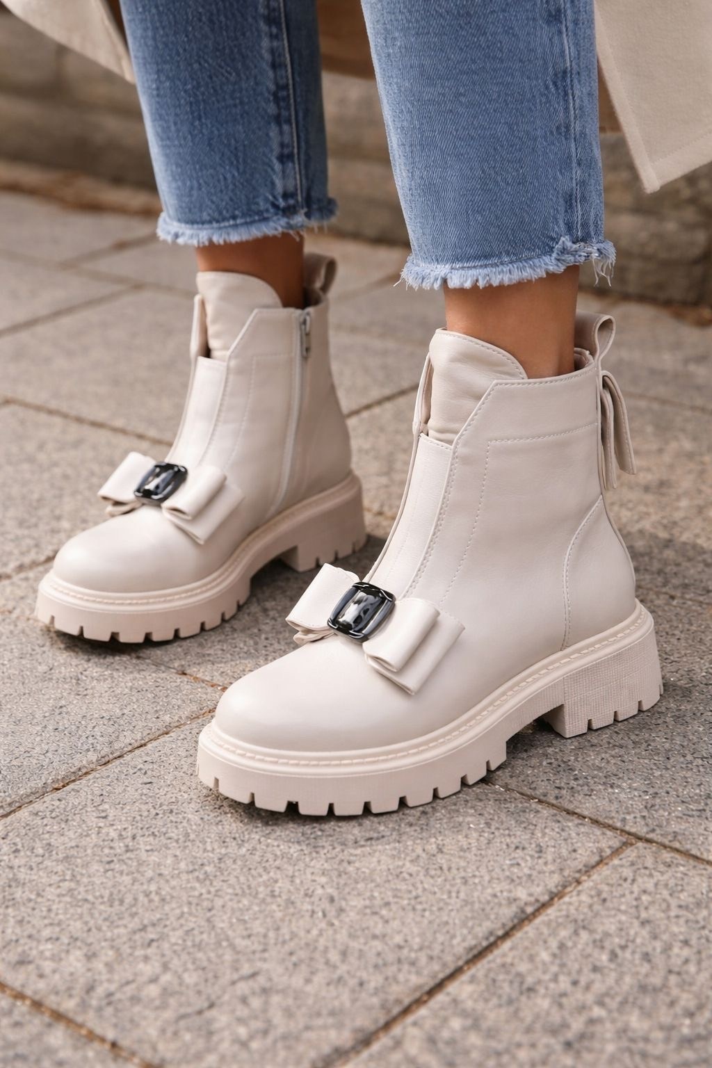 женские ботинки,,ботинки осенние emiledi shoes,женская ,ботинки женские milana 2223561 бежевые 37 ru