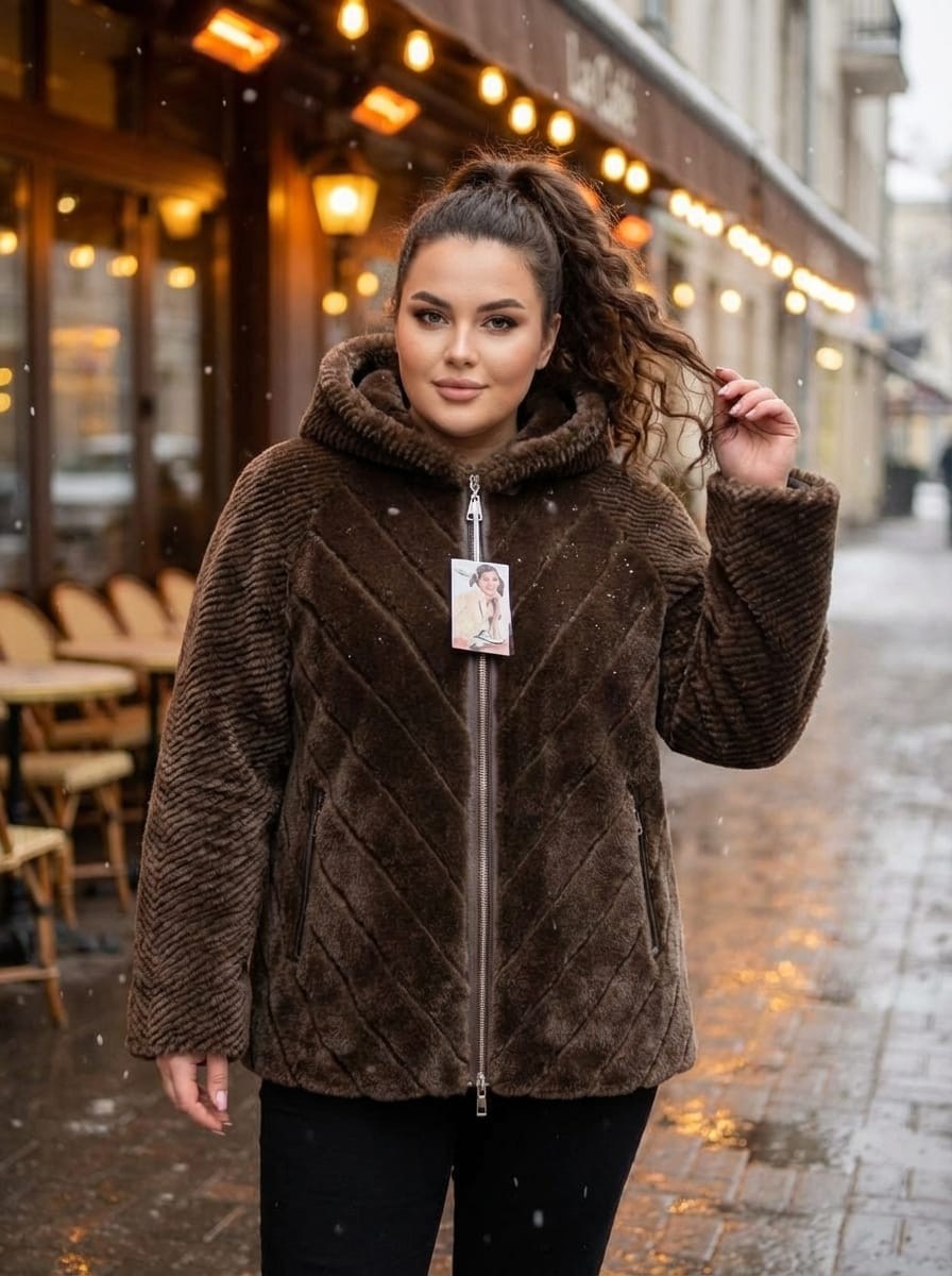 дубленка короткая двусторонняя 01 каляев,дубленка женская каляев 63791 коричневая 44 ru,дубленка женская,дубленка короткая двусторонняя каляев,дубленка зимняя женская