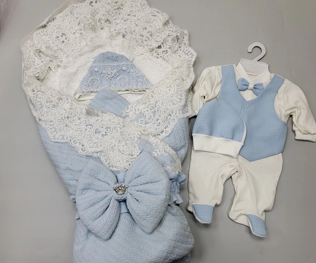 комплект на выписку,комплект на выписку люксури беби,летний конверт-одеяло на выписку "принцесса" (молочный с розовым кружевом),зимний конверт-одеяло на выписку "принцесса" молочный с розовым кружевом