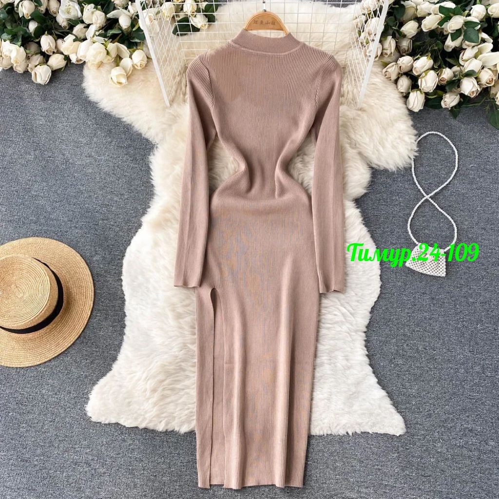 женское трикотажное платье,трикотажное платье,вязаное длинное платье,трикотажное длинное платье,трикотажное теплое платье