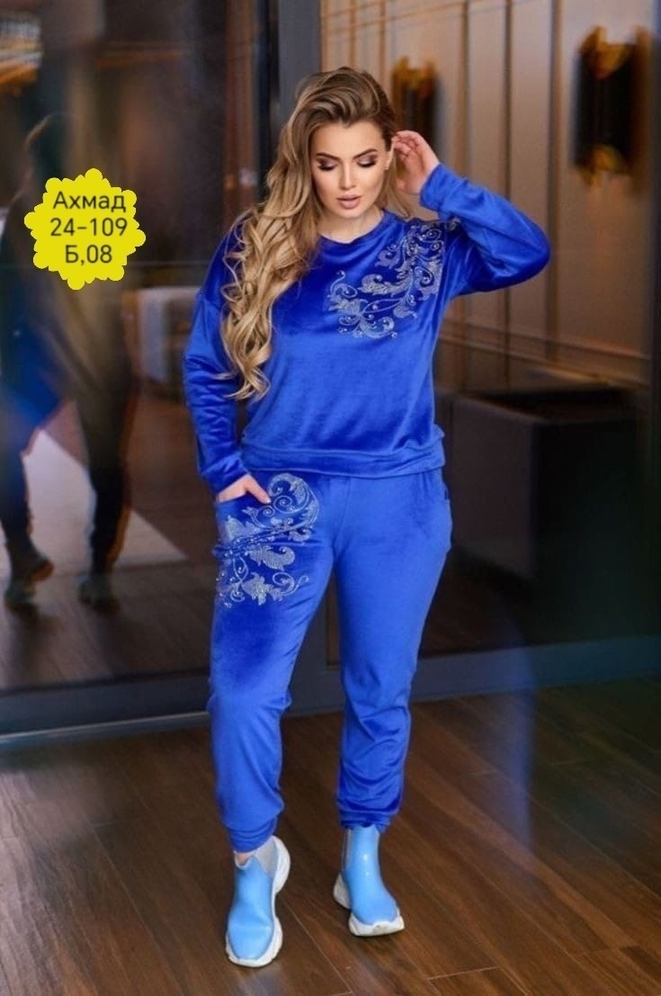 женские велюровые костюмы,красивый велюровый костюм,велюровый костюм со стразами,велюровый спортивный костюм больших размеров,черный велюровый костюм