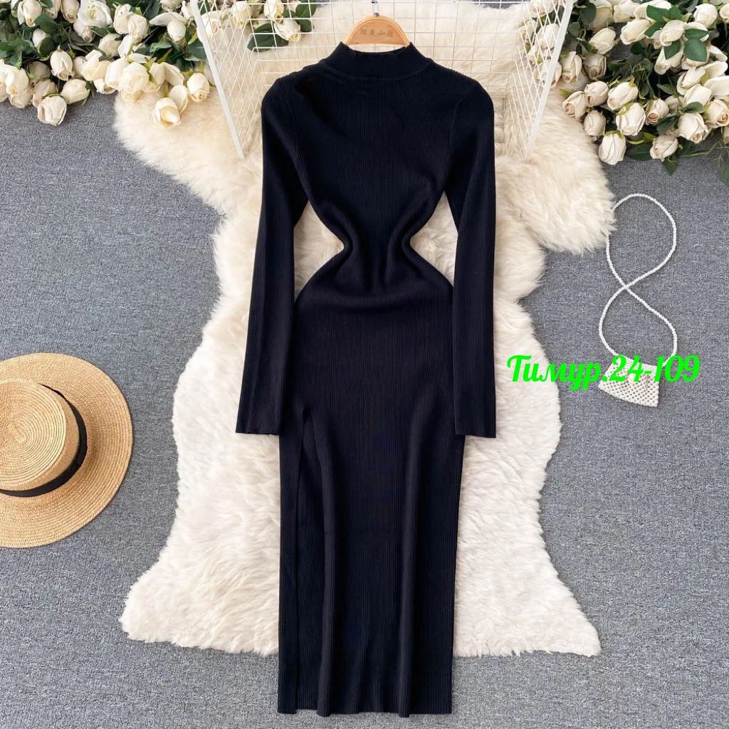 женское трикотажное платье,трикотажное платье,вязаное длинное платье,трикотажное длинное платье,трикотажное теплое платье