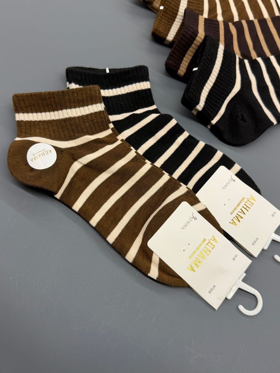 носки женские комплект,носки женские,носки женские теплые кашемировые с полосками набор 5 пар,носки женские набор,носки повседневные