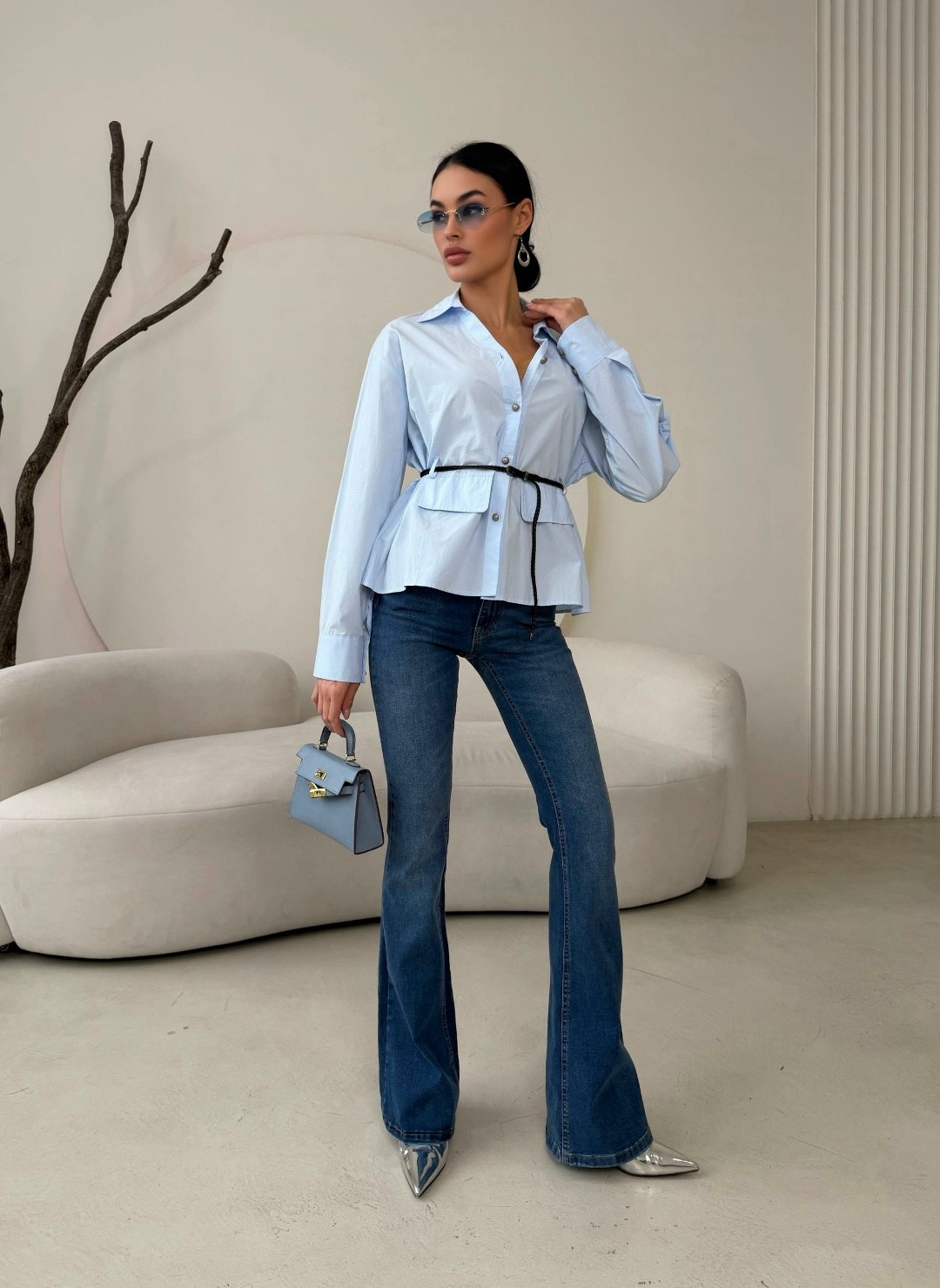 женская рубашка,женская блуза,блузка рубашка,голубая рубашка,голубая рубашка женская