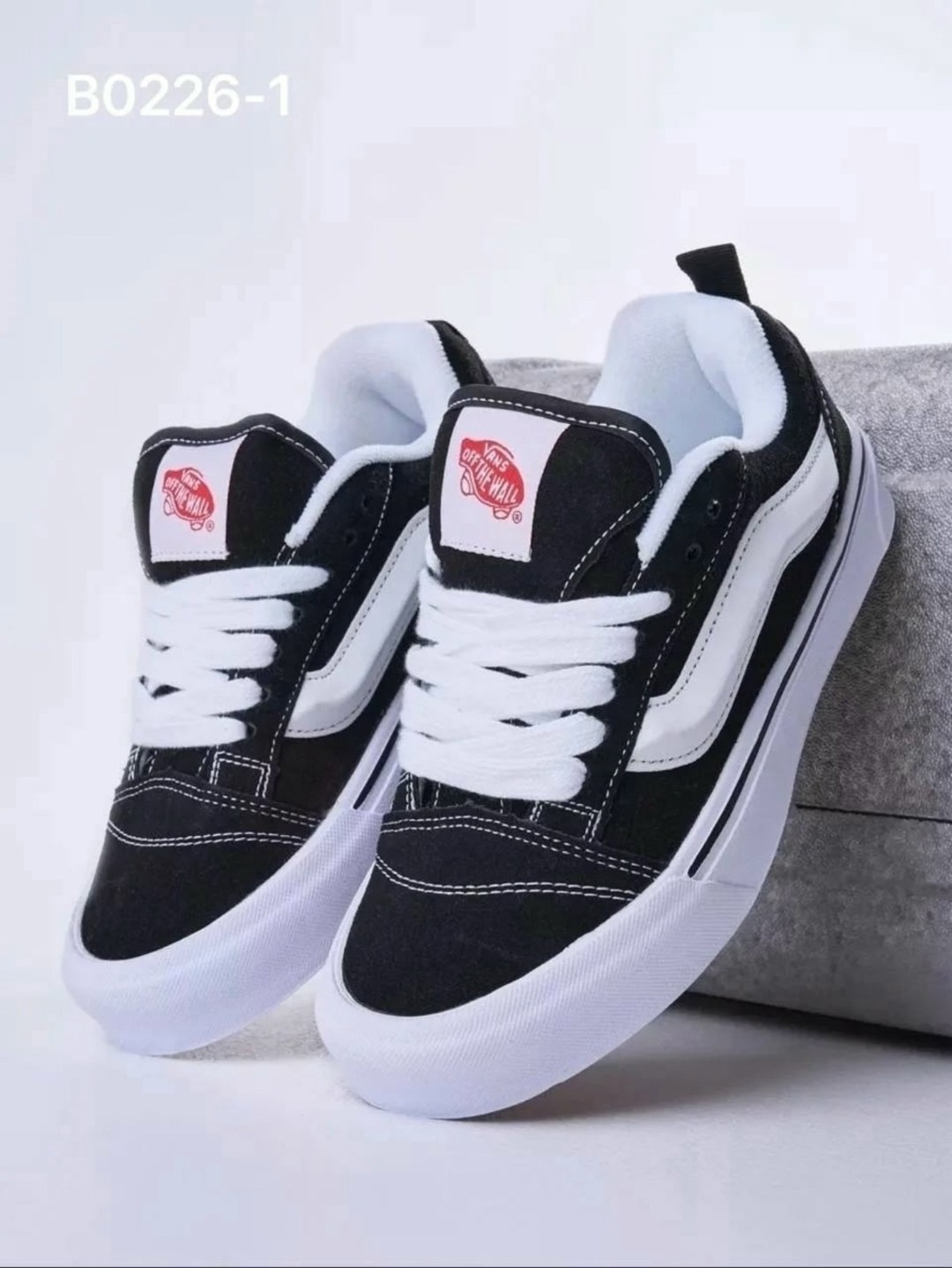 кеды vans knu skool,,кроссовки vans knu skool,кроссовки кеды vans knu school вансы дутые черные,кроссовки ванс