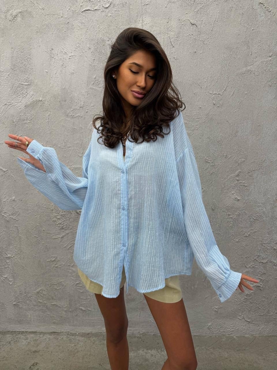 рубашка желтая,рубашка женская,летний костюм с шортами,блузка стильная,рубашка