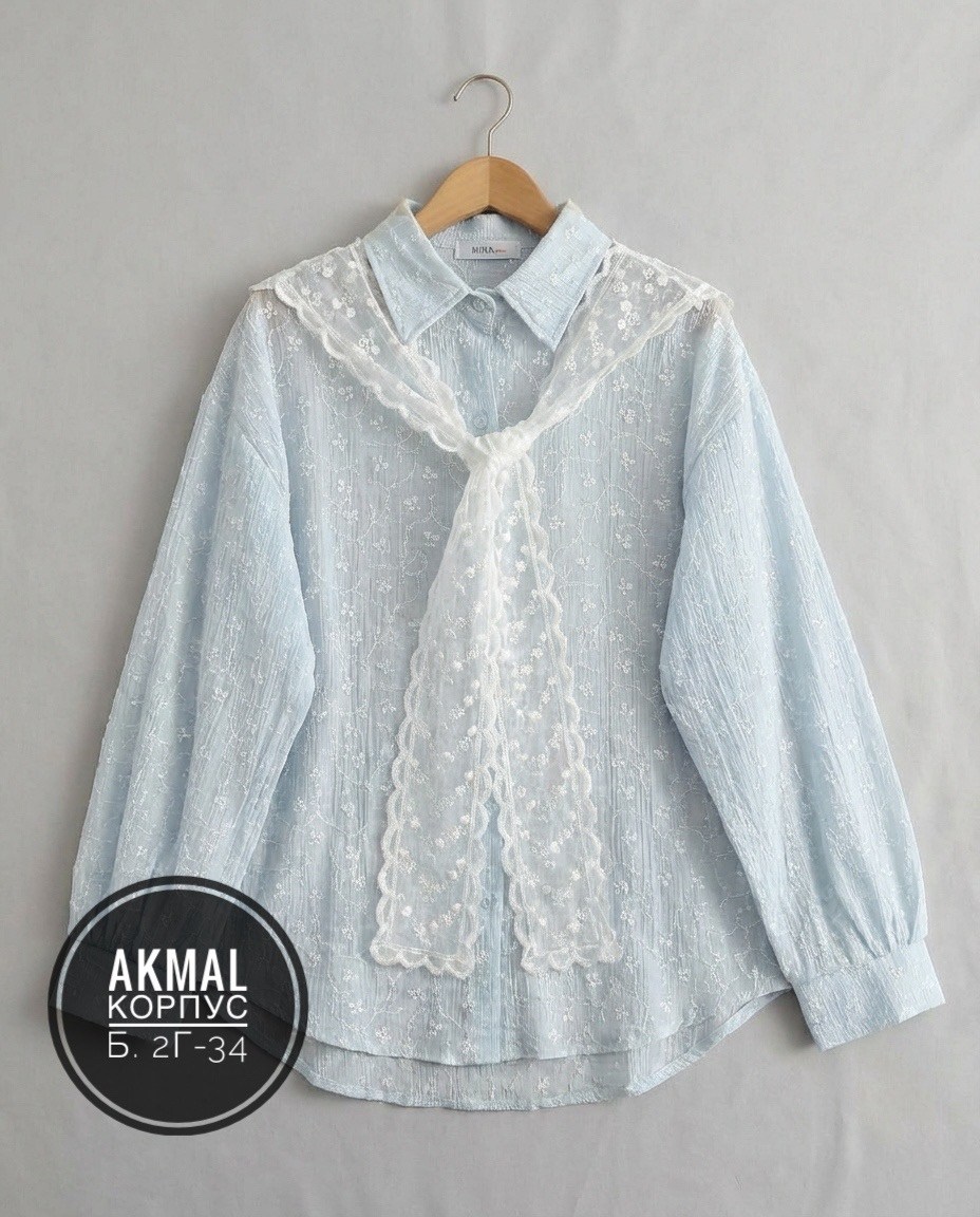 рубашка с кружевами,блузка голубая,рубашка блузка,женские блузки и рубашки,джинсовая блузка