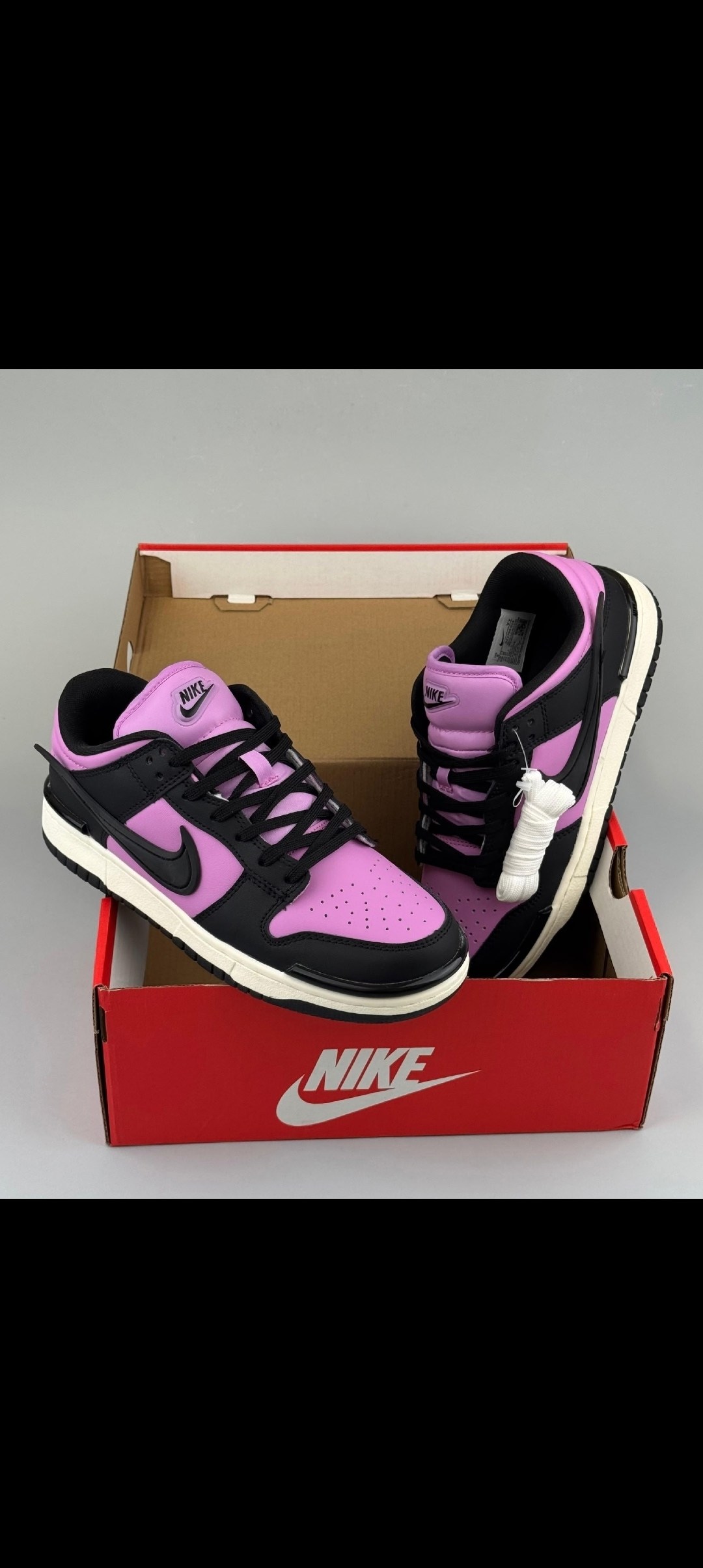 женские кроссовки nike dunk low,кроссовки для скейтбординга dunk унисекс с низким верхом черный/розовый nike,кастомизированные кроссовки nike dunk skateboard women's черный/розовый,кроссовки nike wmns