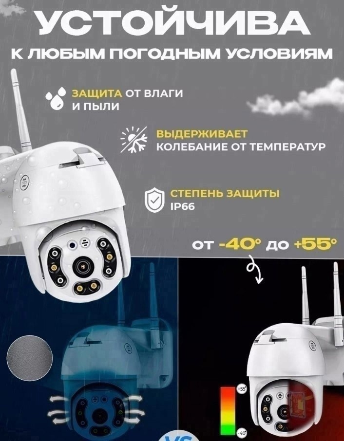 уличная беспроводная ip-камера наблюдения wifi smart camera 1080p,беспроводная wi fi камера,уличная беспроводная камера наблюдения wifi smart camera 2mp,уличная беспроводная камера наблюдения wifi sma