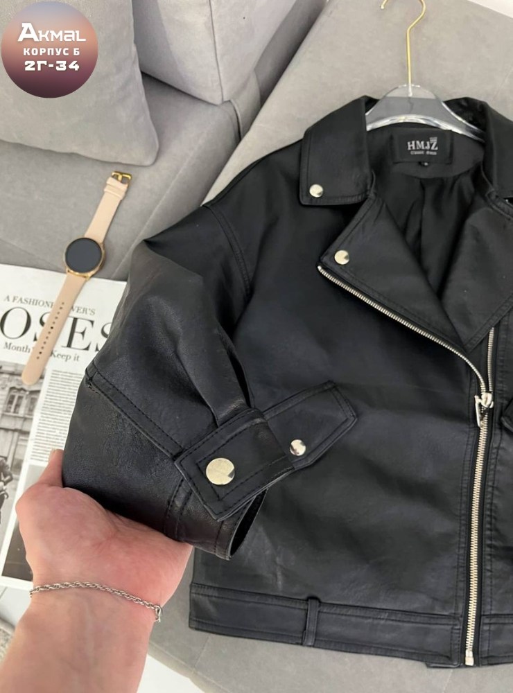куртка косуха,кожаная куртка косуха,кожаная куртка,косуха,куртка косуха женская кожаная черная dkg066