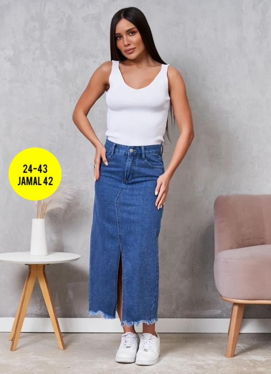 юбка джинсовая миди с разрезам,юбка джинсовая,юбка джинс,юбка джинсовая макси с разрезом спереди,юбка джинсовая женская