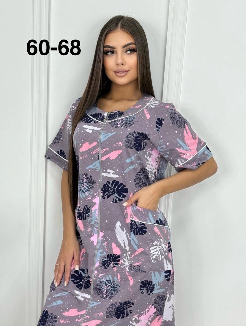 халат женский домашний,халат женский,халат женский домашний на молнии,халат женский на молнии,халат домашние