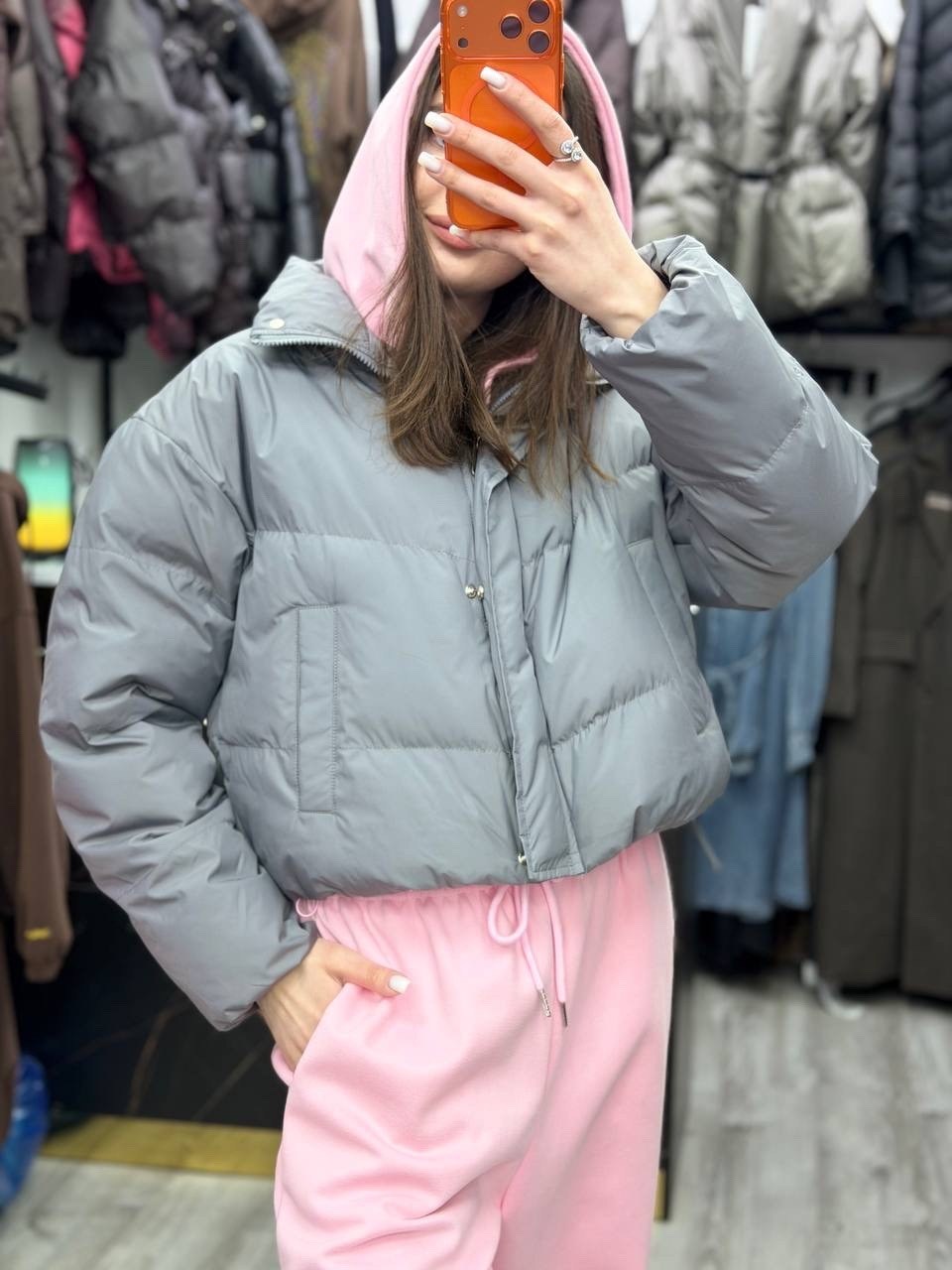 демисезонная куртка,куртка женская серая,женская куртка,куртка,куртка оверсайз