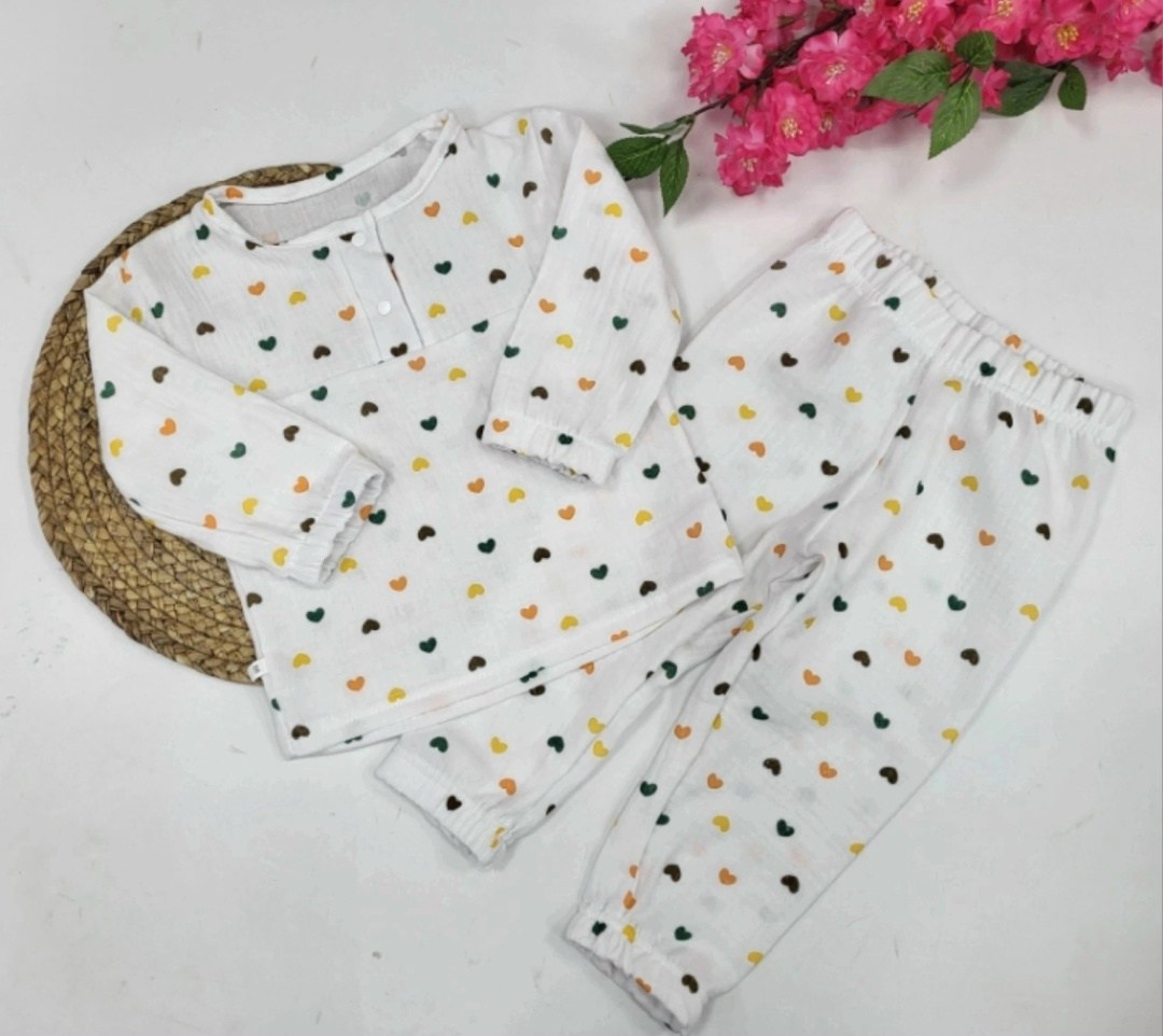 пижама для малышей dartykids сердечки,пижама для девочек,пижама детская,murat baby collection пижама для малышей с сердечками,пижама для малыша