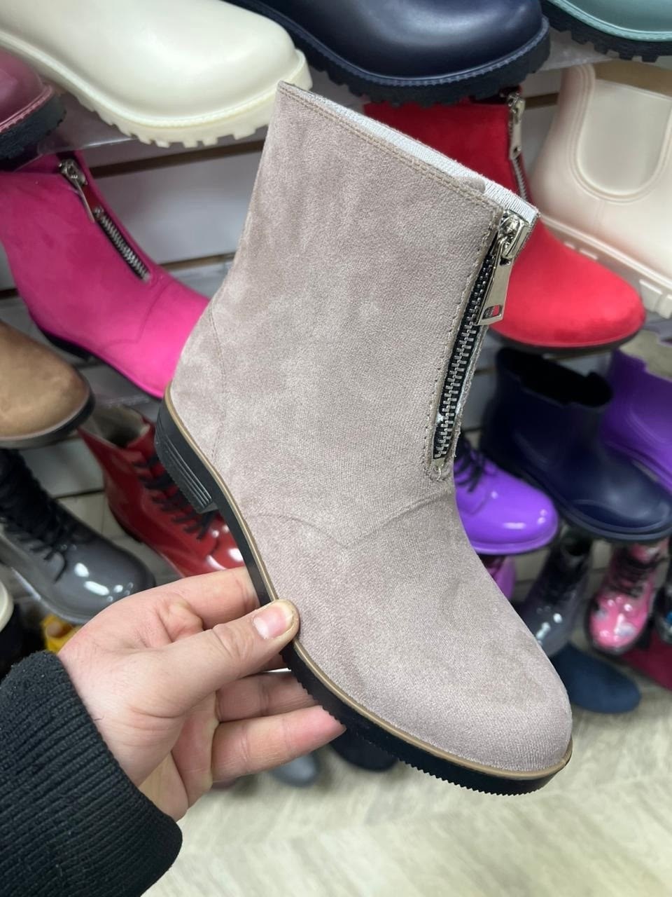 ,резиновые сапоги под замшу женские,женские резиновые сапоги,резиновые сапоги,короткие сапоги