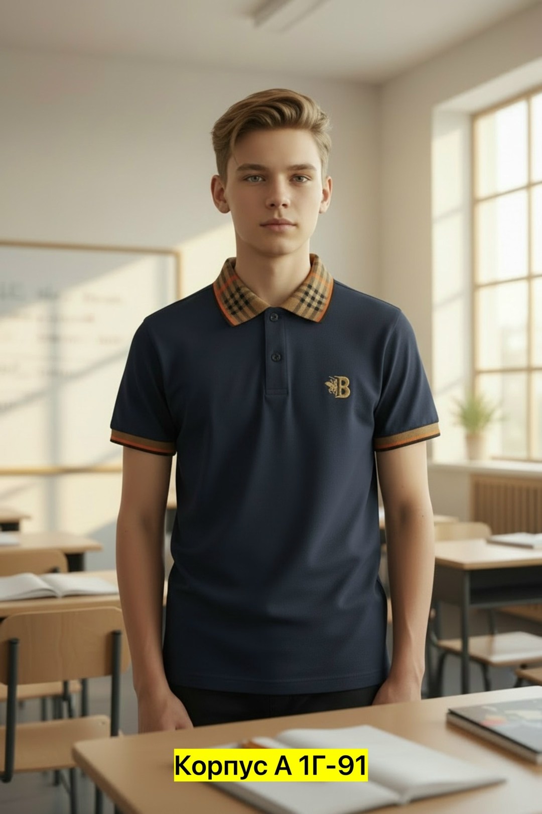 рубашка-поло burberry kids vintage check, белый,поло рубашка,burberry polo,поло с вышивкой,рубашка поло мужская