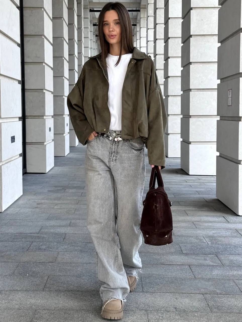 модные образы,замшевая куртка,мода стиль,коричневая куртка