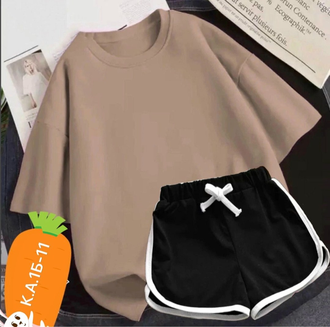 футболки женские оверсайз,костюм женский,женские летние костюмы,базовая футболка женская,костюм женский с шортами