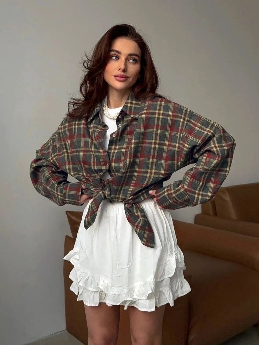 фланелевая рубашка,клетчатая рубашка,рубашка в клетку,фланелевая рубашка в клетку,повседневная рубашка