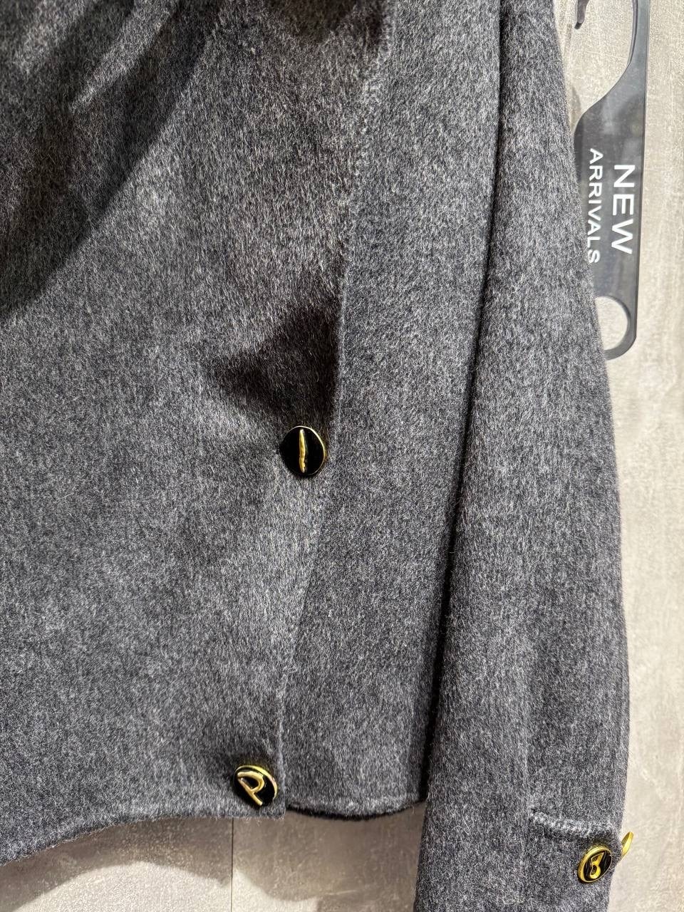 пальто косуха шерстяное демисезонное me lo 213240001,косуха шерстяная из пальтовой ткани nshe 214250455,куртка из пальтовой ткани серая,куртка из пальтовой ткани,полупальто