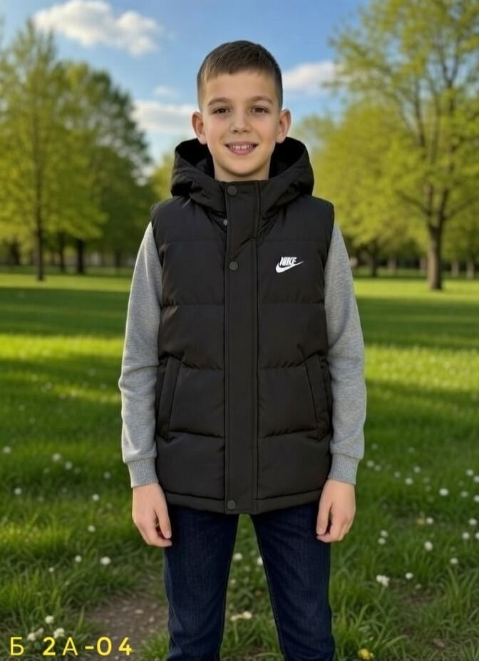 жилетка nike,жилет утепленный nike,жилет спортивное,жилет,жилетка детская