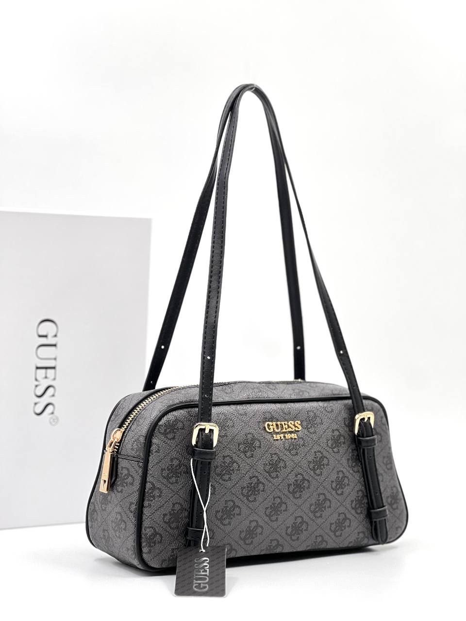 сумка женская guess,сумка guess,сумка guess кросс-боди,сумка guess cordelia серая гесс с лого 4g,guess сумка на плечо