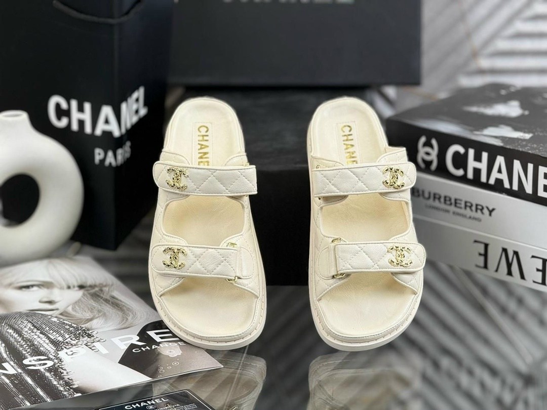 сандалии chanel,шлепанцы chanel,сандали шанель,сандали шанель белые,сандалии шанель